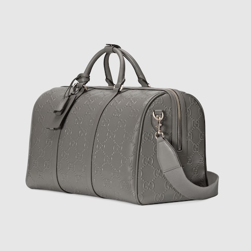 GG embossed duffle bag