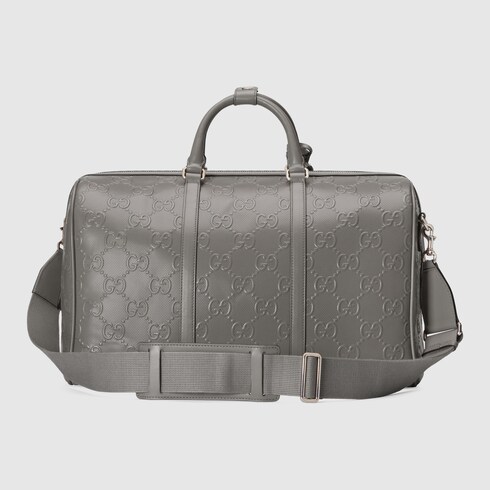 GG embossed duffle bag