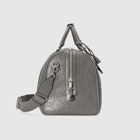 GG embossed duffle bag