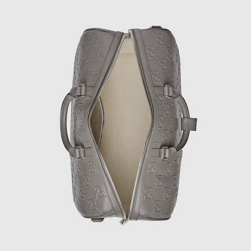 GG embossed duffle bag