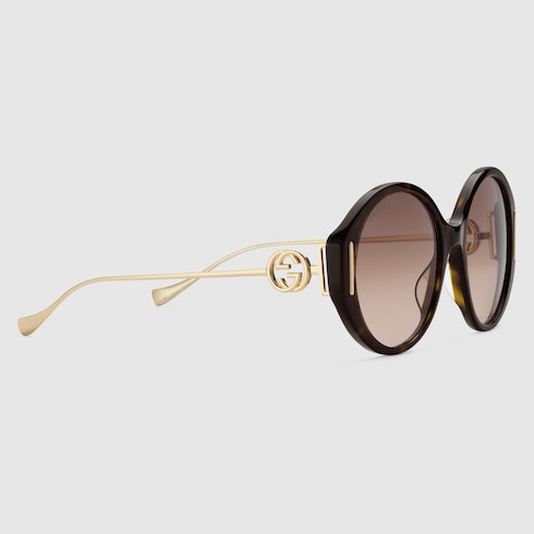 Lunettes de soleil rondes
