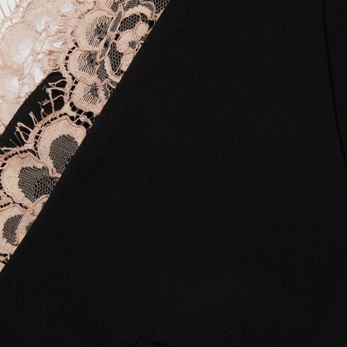 インナー・ルームウェアその他 GUCCI Lace culottes with all-over gg motif Nero Gucci Lace Pant Suit - Janet Mandell