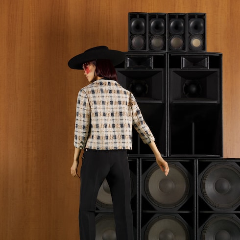 Gucci Lurex tweed jacket. 7