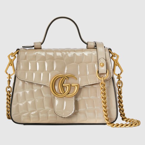 GUCCI GG Marmont Mini Top Handle Bag