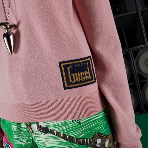 Gucci '1921 Gucci' 울 스웨터. 4