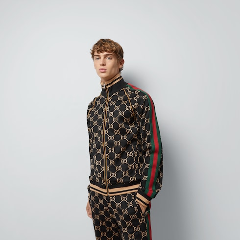 ねくすとさんご予約分専用☆GUCCI ジャージ ジャケット GUCCIロゴ柄-