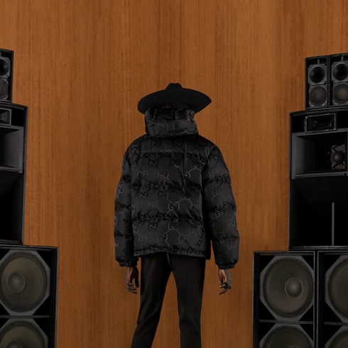 Veste en toile GG jumbo
