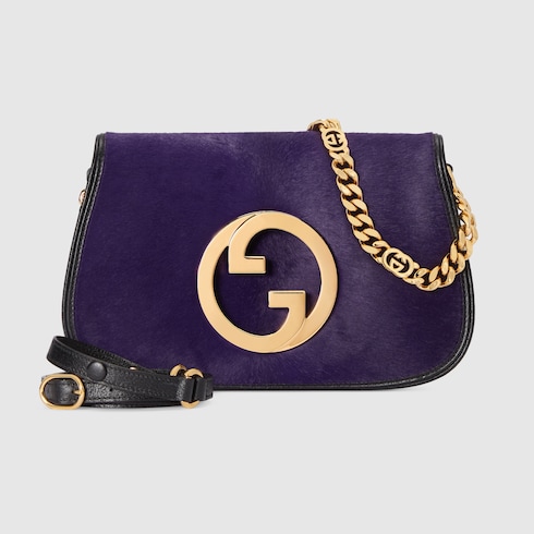 Gucci Blondie calf hair shoulder bag