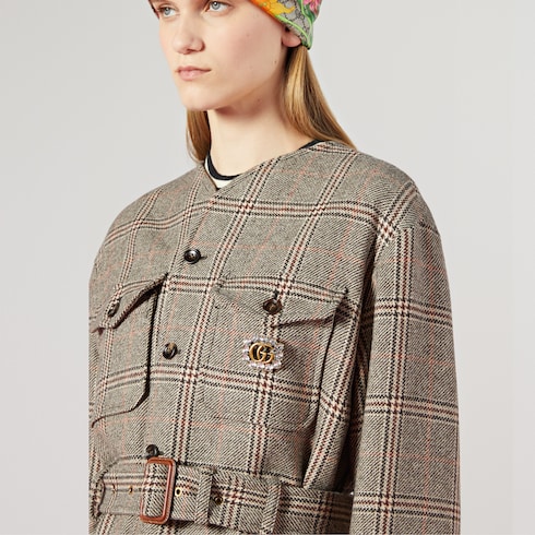 GG Marmont系列水晶胸针
