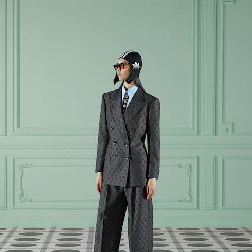 GG wool jacquard jacket