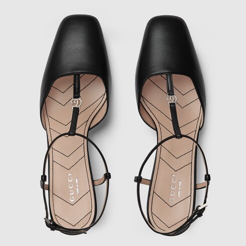 Gucci Women's Petite GG slingback pump. 5 Gucci Women's Petite GG slingback pump. 5