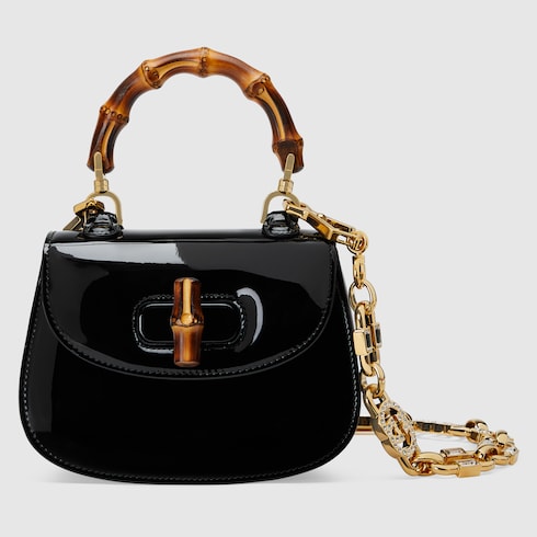 Mini borsa Gucci Bamboo 1947 