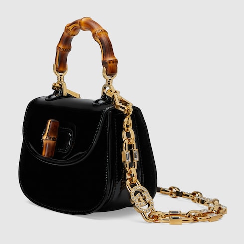 Mini borsa Gucci Bamboo 1947 
