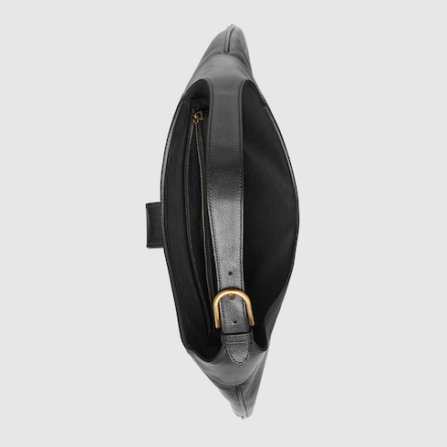 GUCCI Black leather Aphrodite shoulder bag