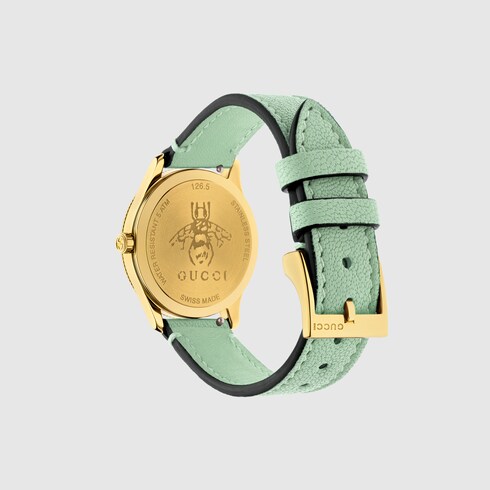 Gucci G-Timeless watch with bee, 29 mm. 4 Gucci G-Timeless watch with bee, 29 mm. 4