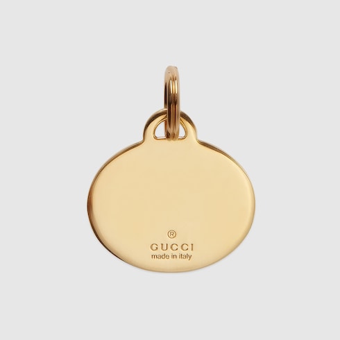 بطاقة اسم حيوان أليف بنقش G المتشابك