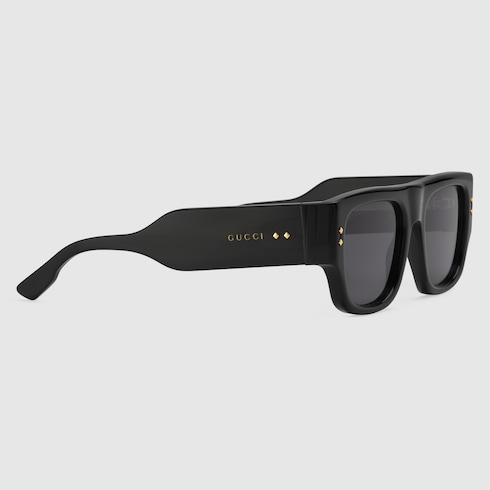 Square-frame sunglasses