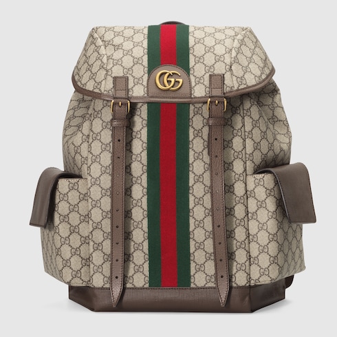 GG Supreme Ophidia Medium Backpack With Straps GUCCI US