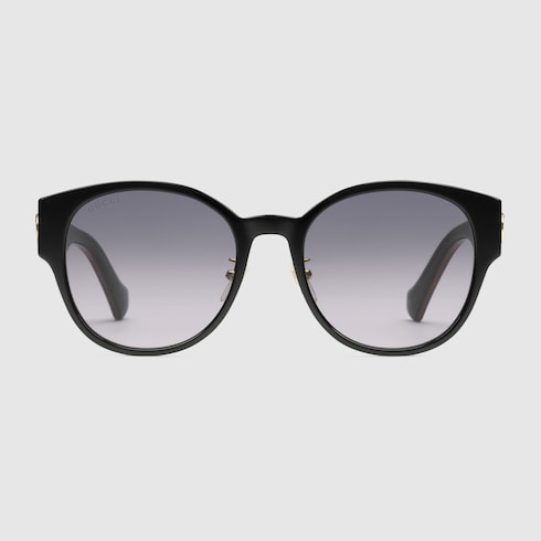 Geometric-frame sunglasses