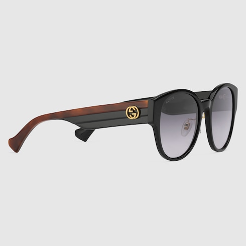 Geometric-frame sunglasses