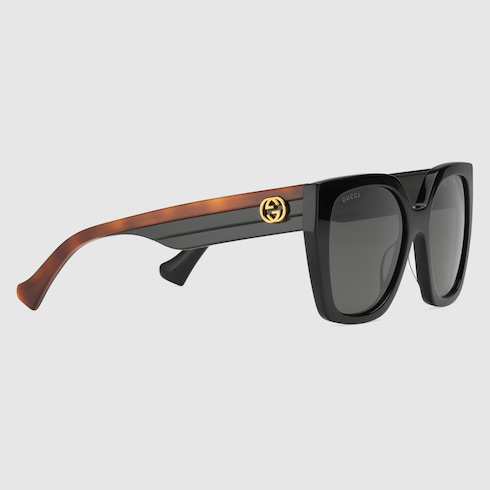 Square-frame sunglasses