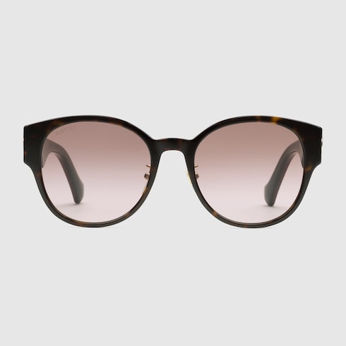 Geometric-frame sunglasses