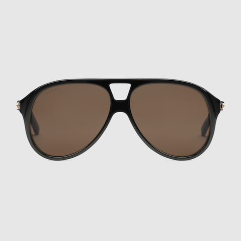 Aviator frame sunglasses