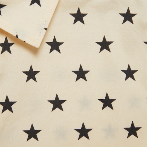 Children's stars print cotton shirt