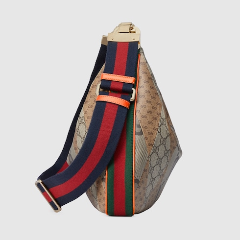 Gucci Attache medium shoulder bag in multicolour GG canvas