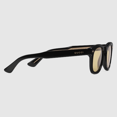 Gucci lunettes de outlet soleil rondes