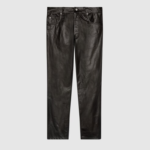 Gucci Shiny leather pant. 1