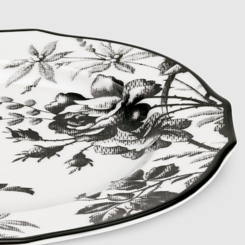 Assiette à dessert à motif Herbarium, deux pièces