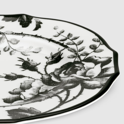 Assiette à pain à motif Herbarium, deux pièces