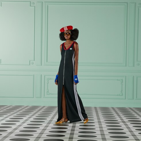 Gucci adidas x Gucci jersey dress - 717361XJESK1043