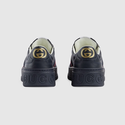 Sneaker con nastro Web
