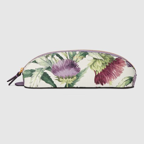 Gucci Flower print pencil case. 2 Gucci Flower print pencil case. 2
