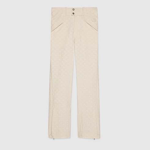GG cotton canvas trouser