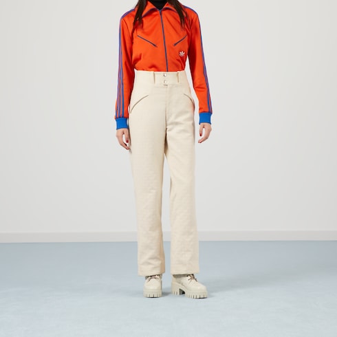 GG cotton canvas trouser