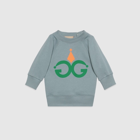 Baby printed cotton sweatshirt