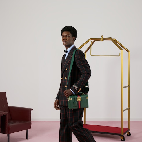 Gucci Savoy系列化妆包