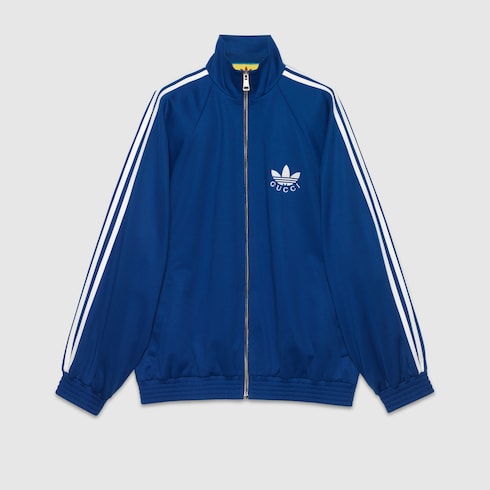 Gucci adidas x Gucci cotton jersey zip jacket. 1
