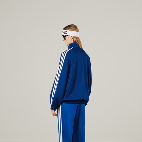 Gucci adidas x Gucci cotton jersey zip jacket. 7