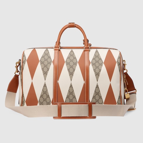 Gucci GG rhombus print duffle bag. 5