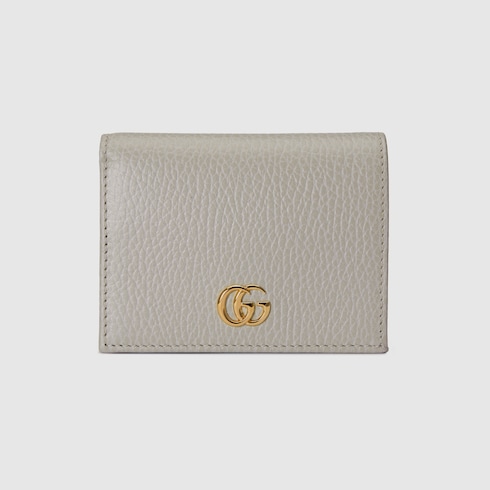 Gucci 'Gg Marmont' Small Wallet in Gray