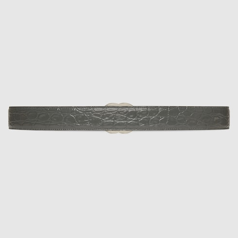 GG Marmont caiman belt Detail 4