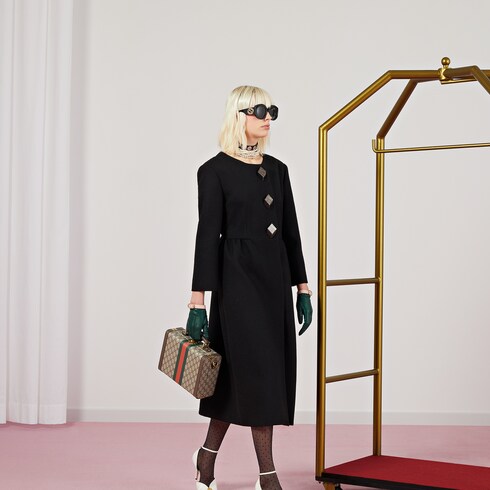 [구찌 사보이] 웹(Web) 코스메틱 케이스