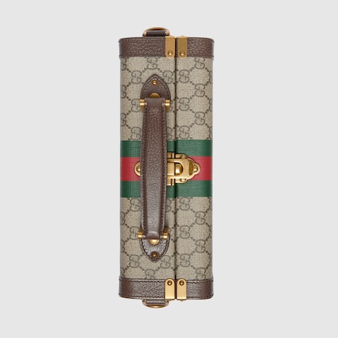 Бьюти-кейс Gucci Savoy с лентой Web