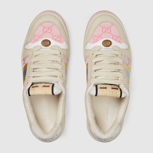 Gucci sneaker rosa sale