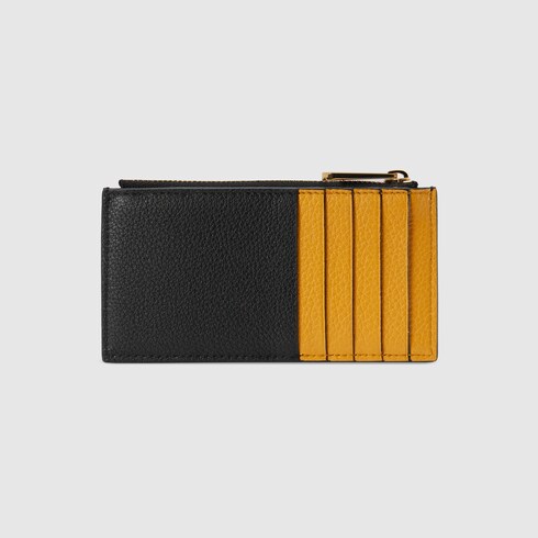 グッチ 725550 レザー コインケース イエロー グッチ （GUCCI） ロゴ ジップカードケース コインケース 725550