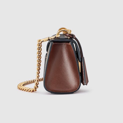 Padlock small shoulder bag